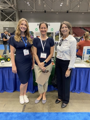 Pictured Left to Right: Alana Gildner, Paula Sanjines, and Lynne Putnam